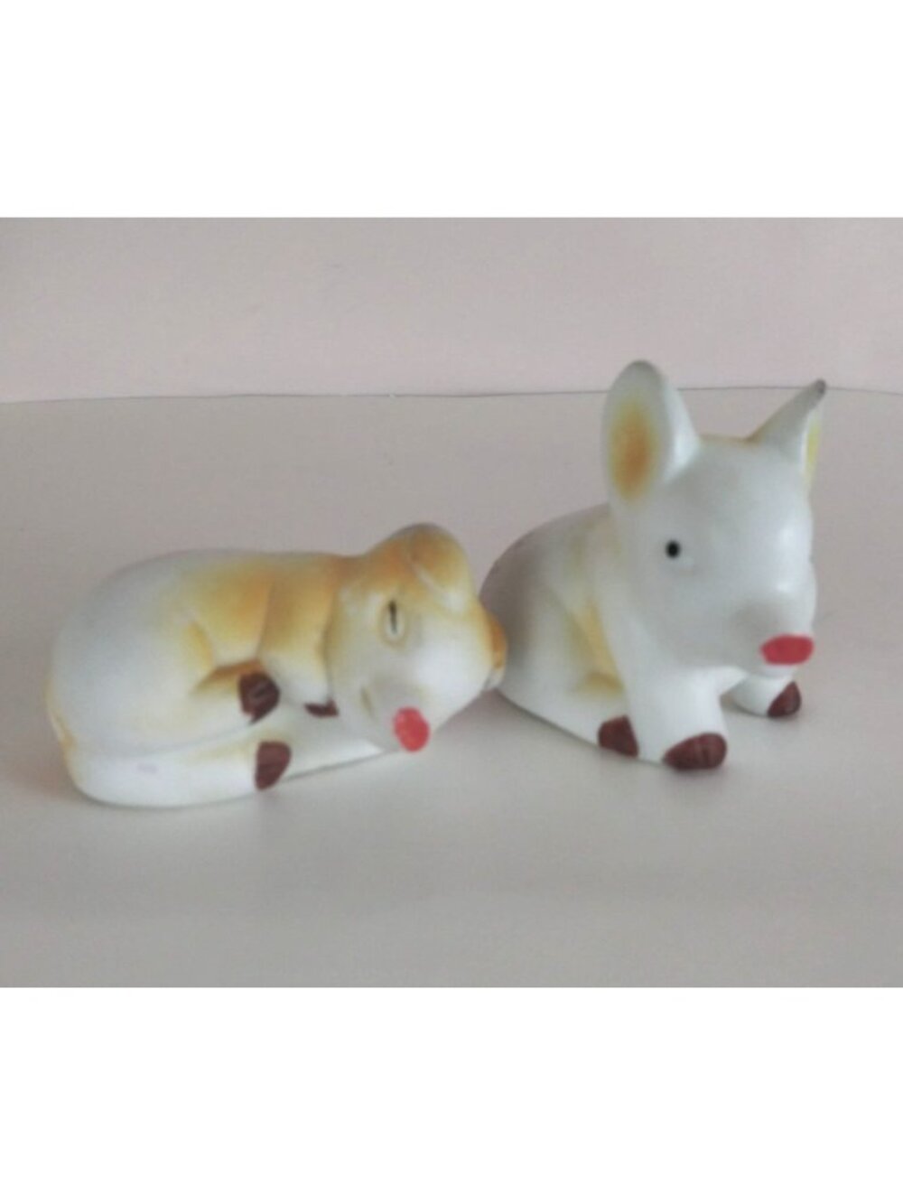 Vintage Fairway Ceramic Baby Pigs Salt & Pepper Shakers